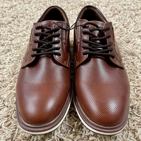 ALDO Men’s Shumen Derby Lace-Up Oxford Shoes Brown, Size 7.5M (New) main image 10